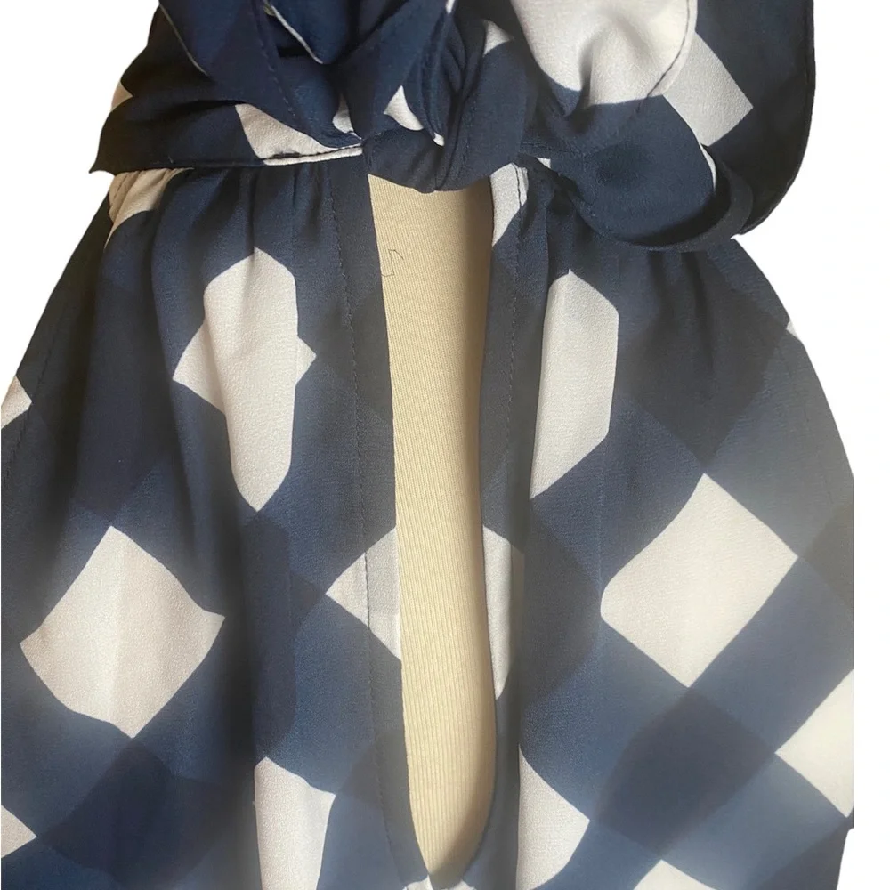 J Crew Criss Cross Tie Neck Tank Top - Picture 3 of 4